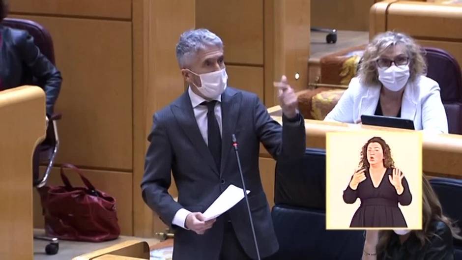 Marlaska defiende los "contactos" con el entorno de presos de ETA