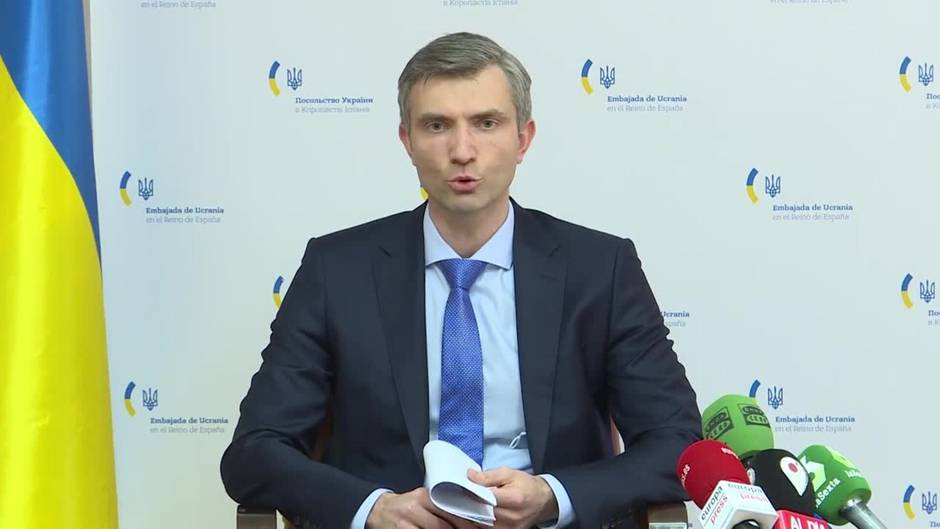 Ucrania pide a España medios de protección individual y una respuesta "rápida"