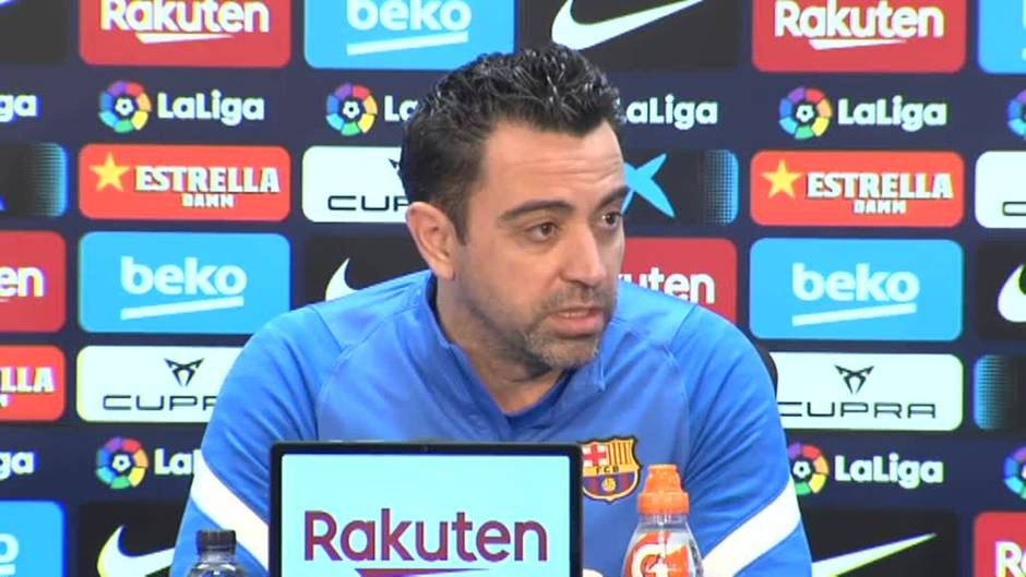 Xavi: "Está bien que haya ilusión y euforia, pero tenemos que ser muy prudentes"