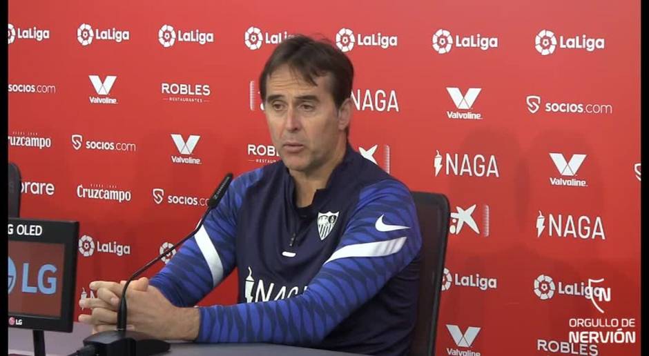 Lopetegui habla del estado de Diego Carlos y Martial de cara al derbi