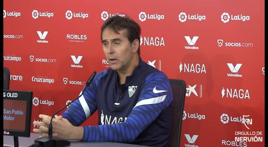 Lopetegui valora el derbi ante el Betis