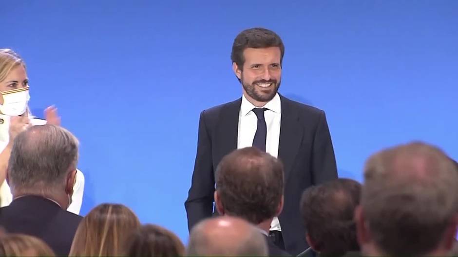 Casado se despide en la Junta Directiva Nacional del PP