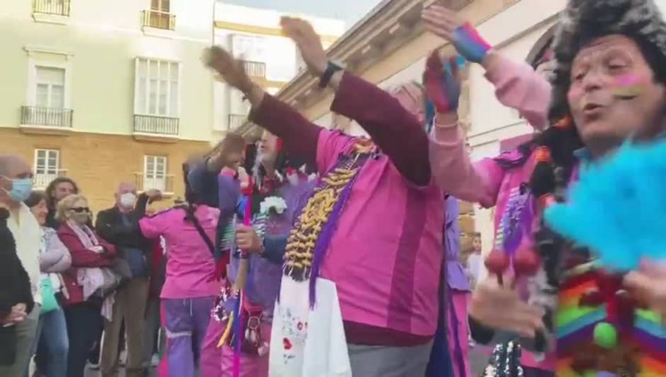 Agrupaciones callejeras en el Carnaval de Cádiz 2022