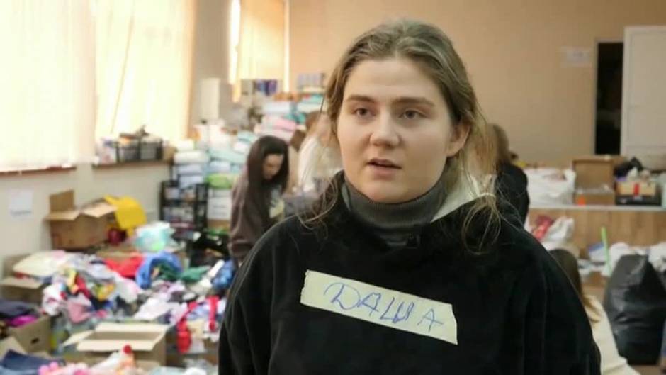 Los pueblos de Ucrania se vuelvan con los desplazados que llegan de la capital