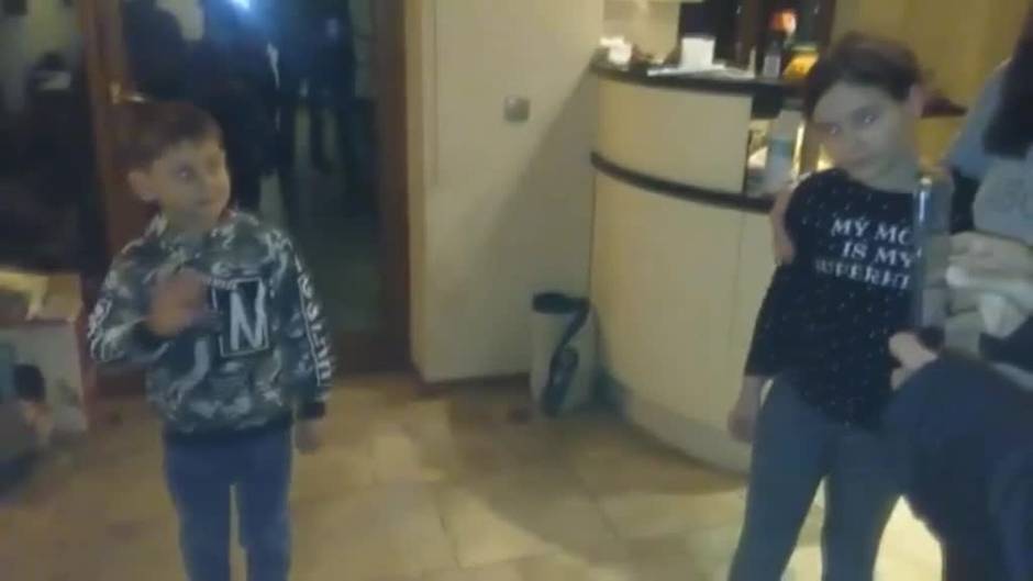 Una caravana trae de vuelta a un veterinario burgalés, atrapado en Ucrania