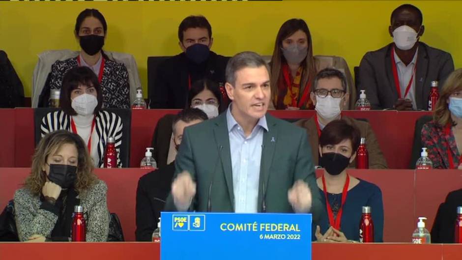 Sánchez: "La guerra de Putin lo va a hacer todo más duro y más difícil"