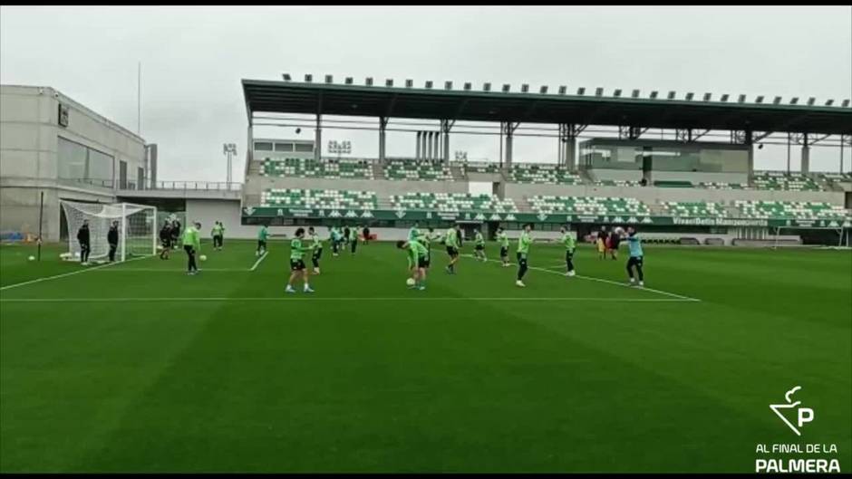 Canales y Tello no se entrenan con el grupo