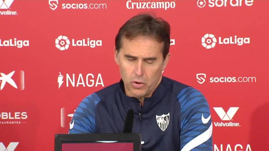 Lopetegui: "Mirar la clasificación no vale para nada"