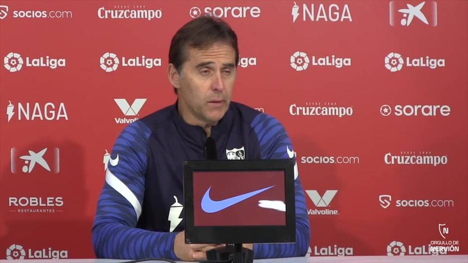 Lopetegui: «Recuperamos a Delaney y Rakitic, pero perdemos a Jordán»