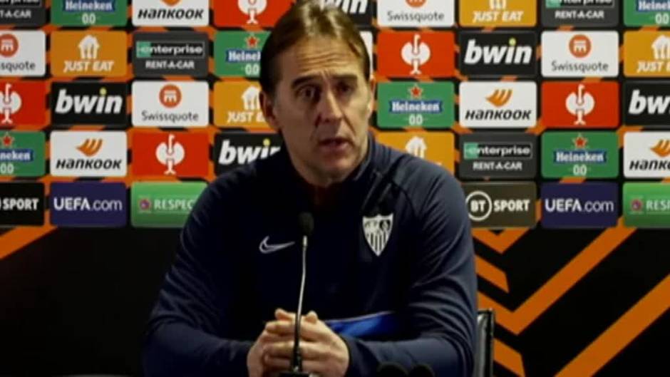 Lopetegui sobre el West Ham: "Es un partido grande ante un rival grande"