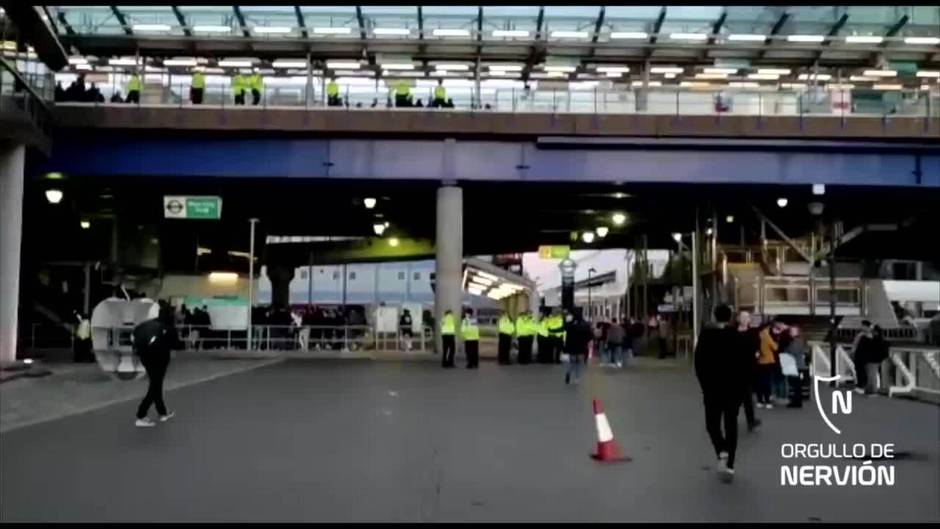 West Ham - Sevilla FC: Ambiente de final en el London Stadium