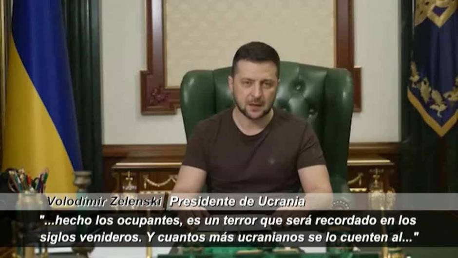 Zelenski afirma que el asedio ruso a Mariupol es "un terror que será recordado en los siglos venideros"