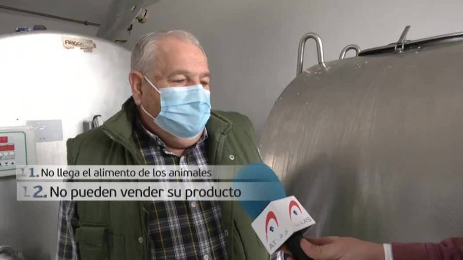 Los ganaderos españoles: ni pueden alimentar a sus animales, ni vender el producto, ni pagar las facturas.