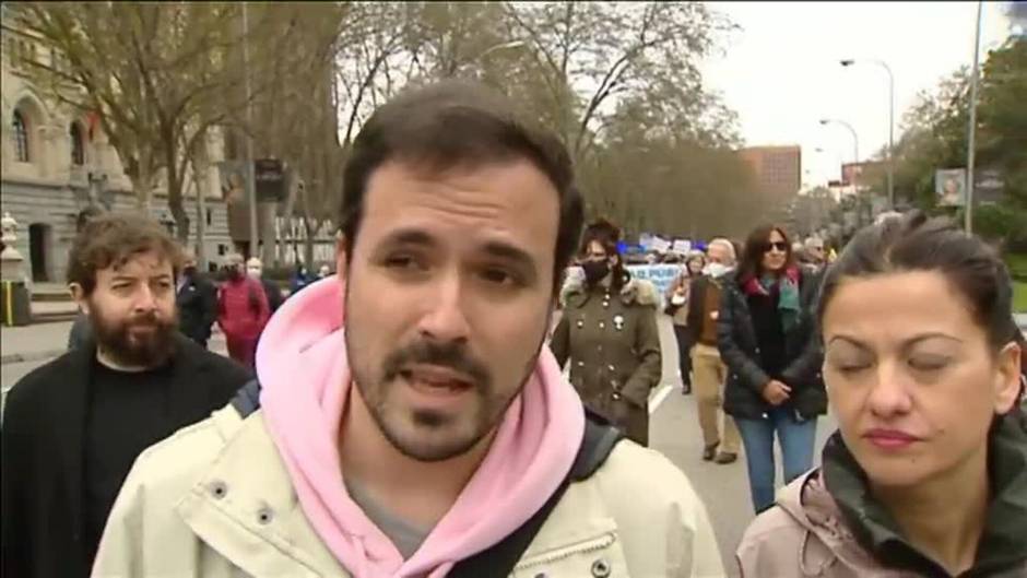 Marcha por la Sanidad Pública en Madrid