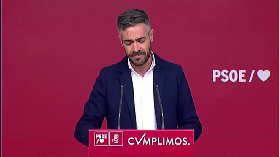 El PSOE pide la dimisión de Espinosa de los Monteros