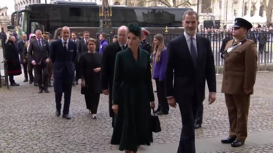 La Abadía de Westminster acoge un multitudinario homenaje al duque de Edimburgo