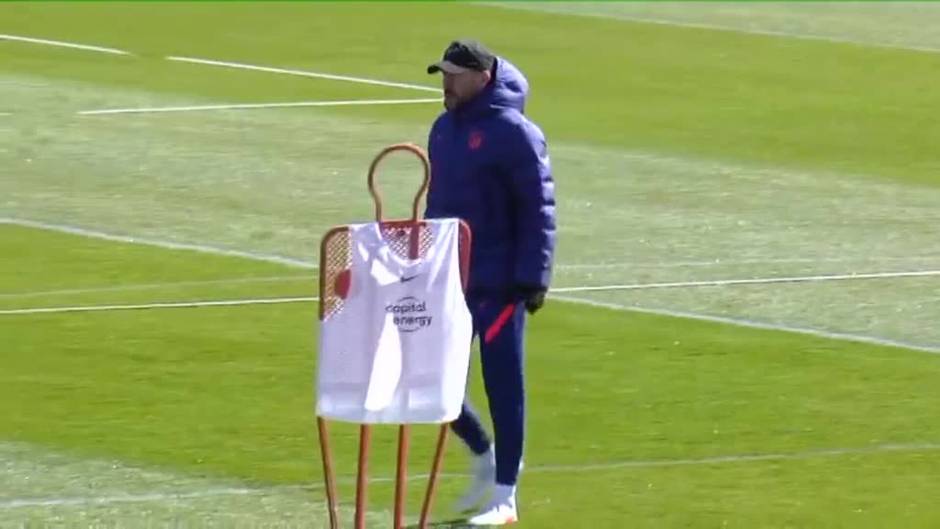 El Atlético se pone a punto para el partido contra el Alavés