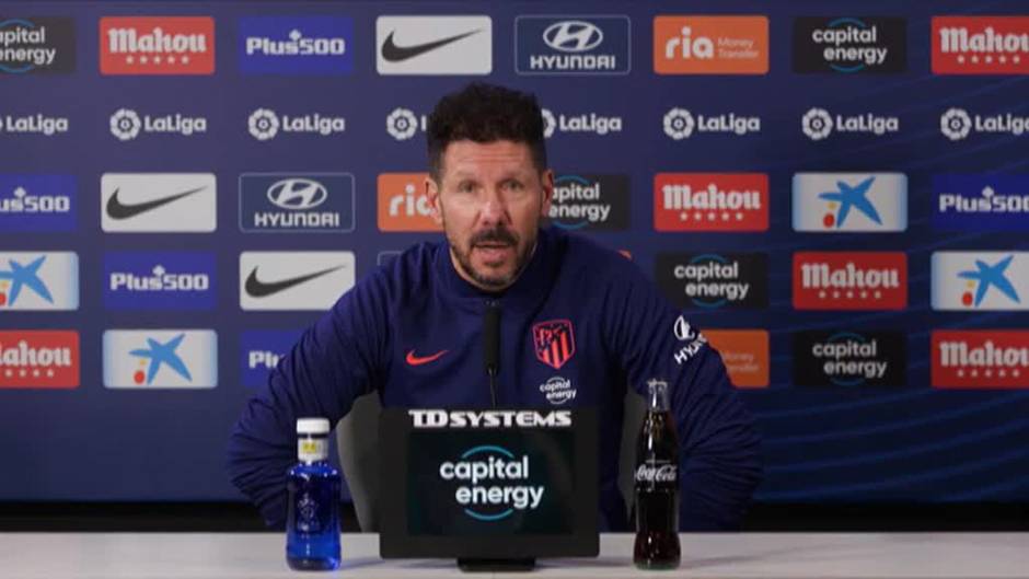 Simeone: "No me sorprende que un presidente tan inteligente como Laporta hable bien de Joao"