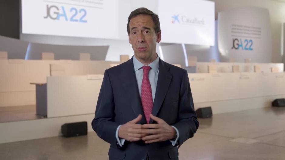 Gortázar (CaixaBank) dice que la entidad completa un año 2021 "positivo"