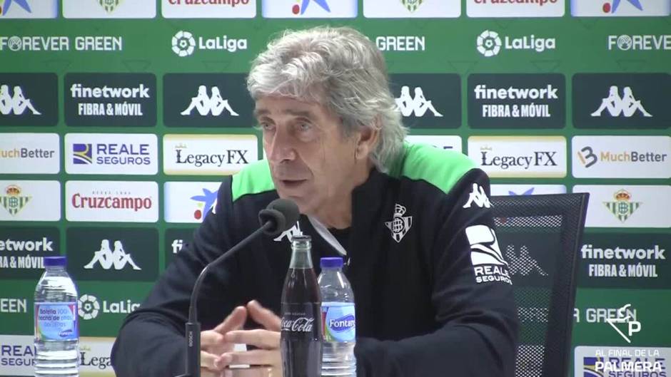 Pellegrini y el rendimiento de los futbolistas antes de la final de la Copa del Rey