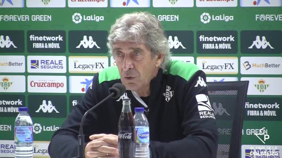Pellegrini y el encuentro ante la Real Sociedad