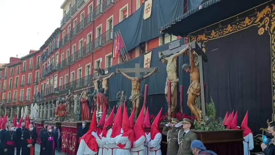 Valladolid vive el acto del Sermón de las Siete Palabras