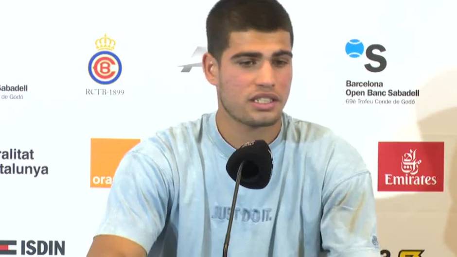 Carlos Alcaraz: "No soy un dios que tiene que ganar siempre"