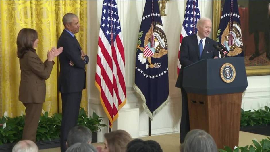 Biden confirma a Obama que se presentará a la reelección en 2024