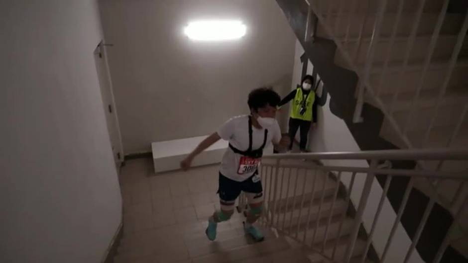 Corea del Sur vuelve a celebrar tras la pandemia la maratón vertical Sky Run