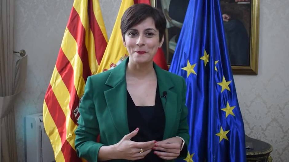 Isabel Rodríguez: "Aragón tiene mucho pasado por celebrar"
