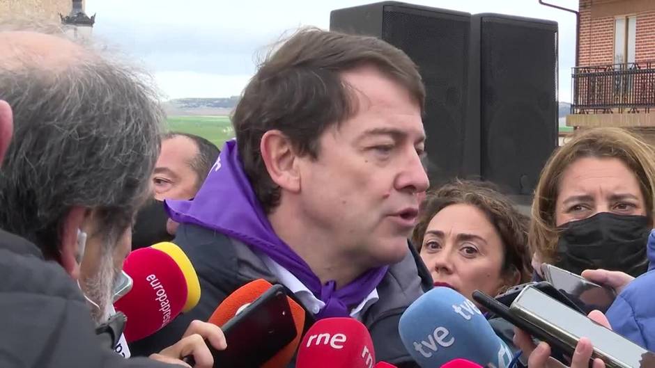 Mañueco, sobre ausencias en Villalar: "Me acuerdo de todos y no me acuerdo de nadie"