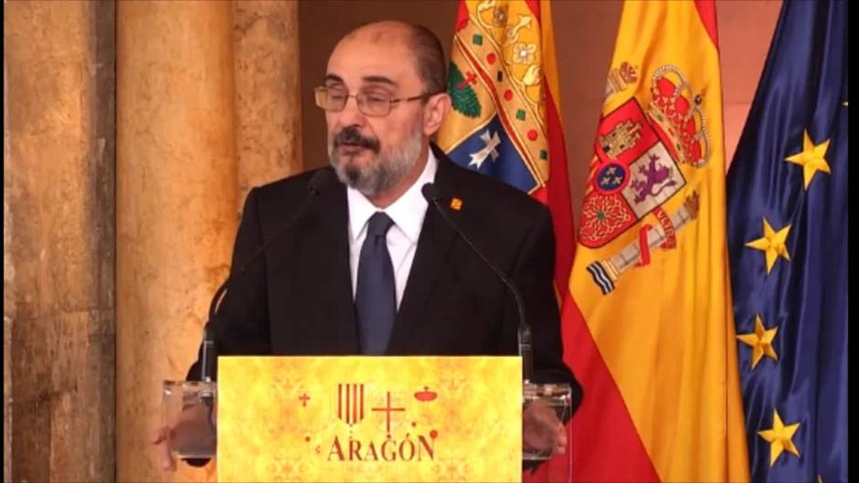 Lambán: "Tenemos derecho a soñar y nadie tiene derecho a crearnos obstáculos"