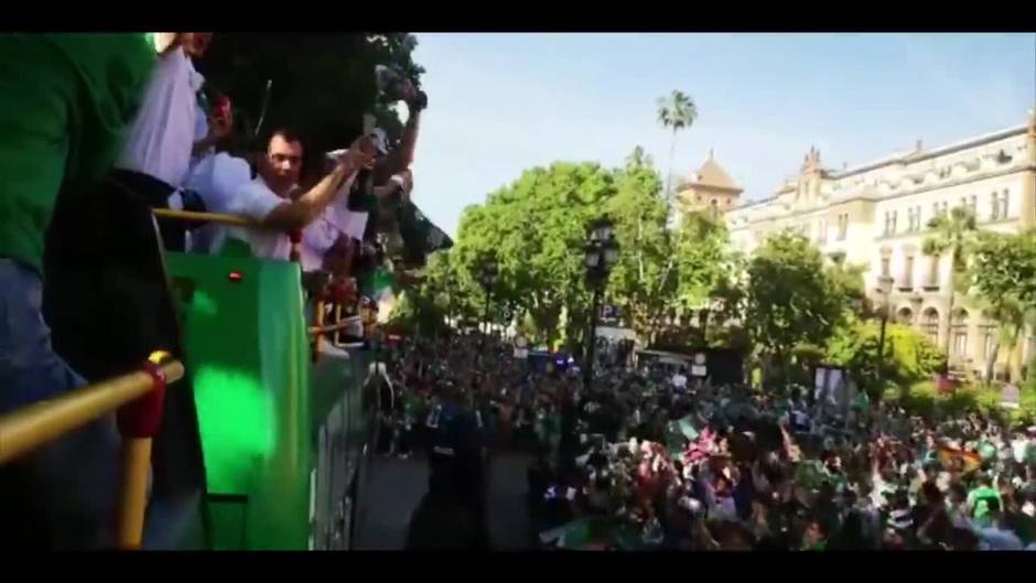 Así fue el camino del Betis hacía la Plaza Nueva