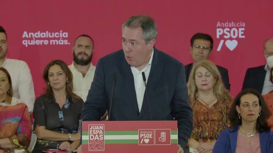 Espadas garantiza que el PSOE-A "sacará a la derecha de San Telmo"