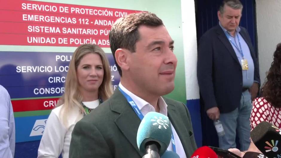 Moreno afronta "con ilusión" las elecciones para obtener "la mayoría serena que requiere Andalucía"