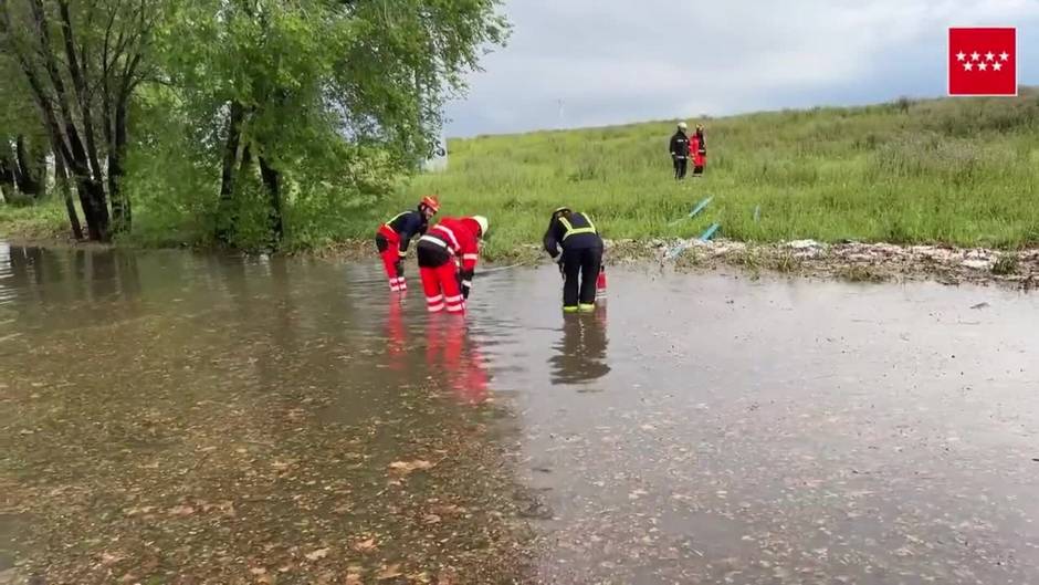 Los Bomberos de la Comunidad gestionan 29 expedientes por la granizada
