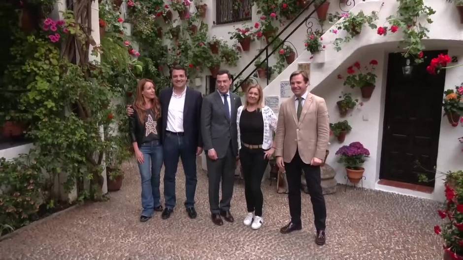 Moreno destaca que patios de Córdoba son "referencia nacional e internacional" y "Marca Andalucía"