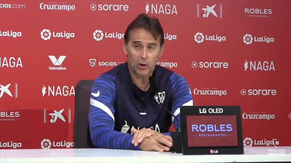 Lopetegui y el partido contra el Villarreal: «Tenemos que centrarnos en nosotros olvidar lo anterior»