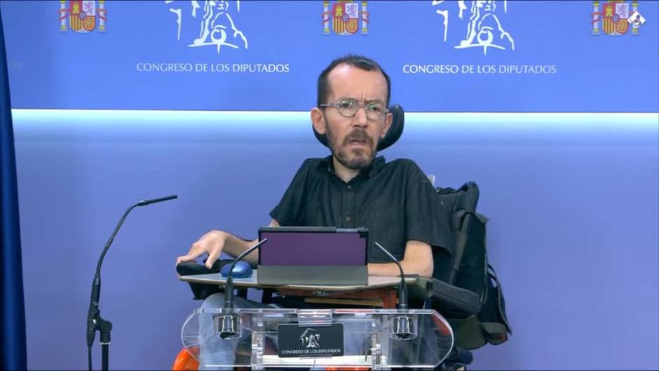 Echenique pide "no cerrar en falso" la crisis de Pegasus