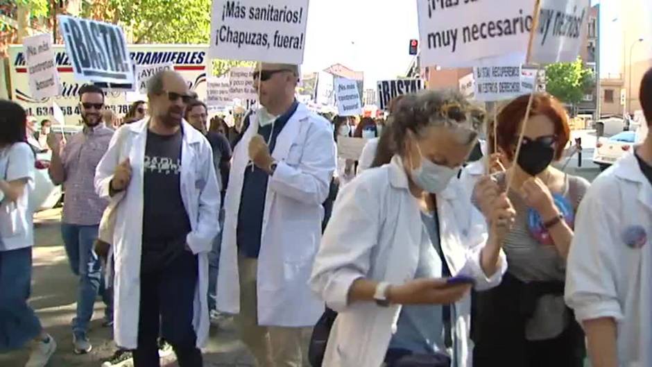 Huelga indefinida de médicos especialistas en la Comunidad de Madrid