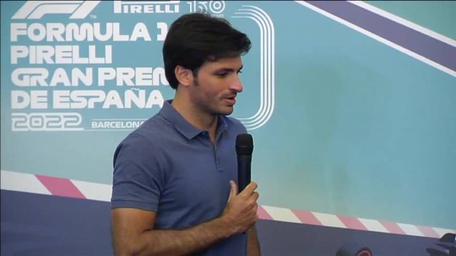 Carlos Sainz sobre el GP de España: "Tengo una oportunidad real de ganar una carrera en casa"