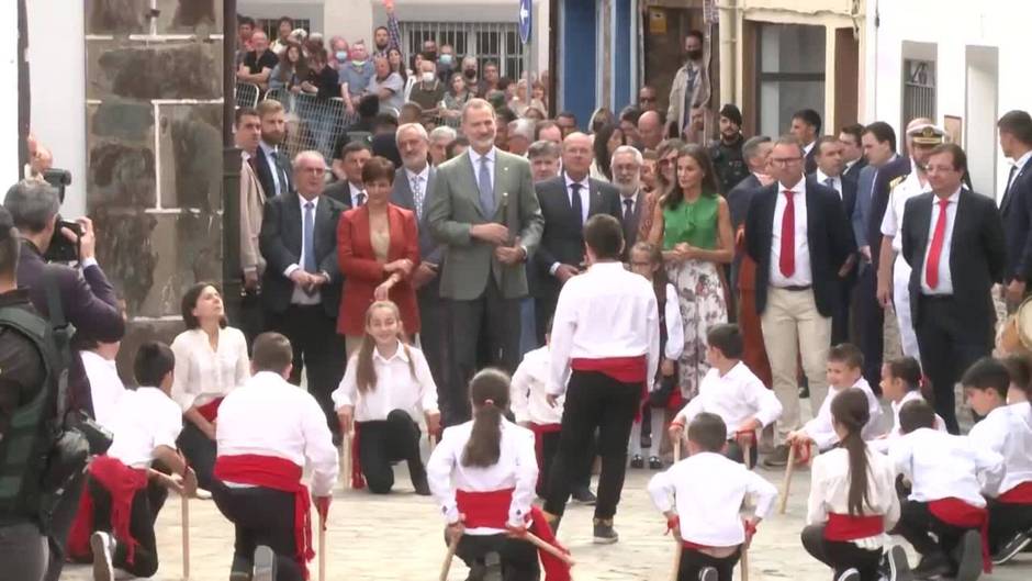 Los Reyes conmemoran el centenario de la visita de Alfonso XIII a Las Hurdes