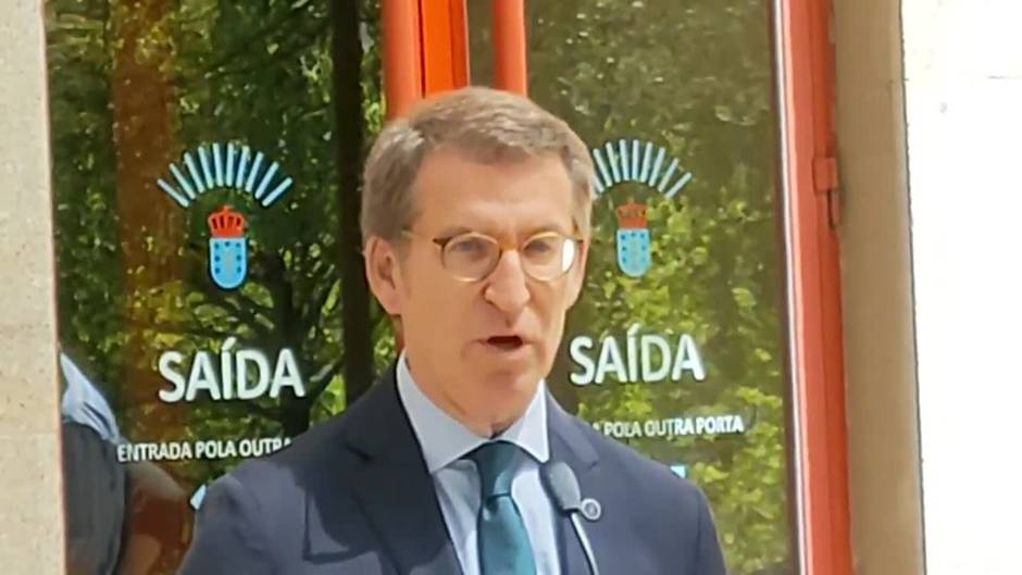 Feijóo destaca la "estabilidad" en el cambio al frente de la Xunta