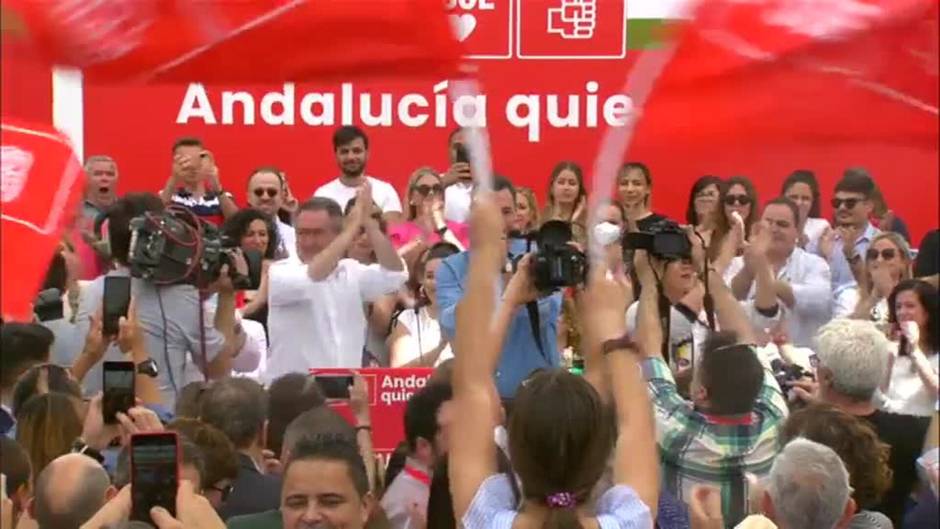 Sánchez dice que la extrema derecha no puede ser una opción para Andalucía cuando para Europa es un riesgo