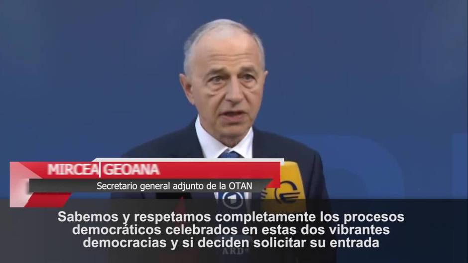 La OTAN apela al consenso para avanzar en la adhesión de Finlandia y Suecia