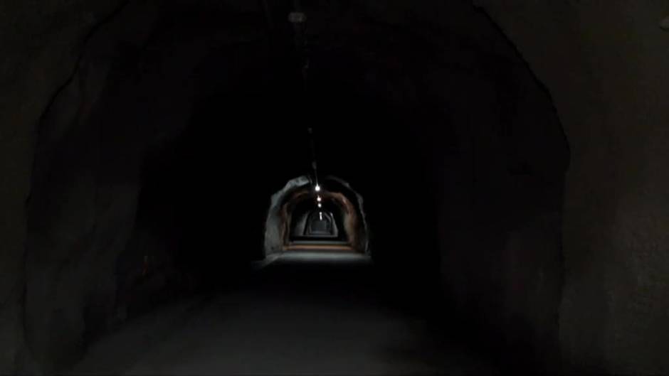 Lento avance de las obras de recuperación del túnel ferroviario de Somport entre Canfranc y Francia