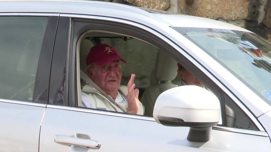 Juan Carlos I, con "muchas ganas" del encuentro con su hijo, espera "muchos abrazos"