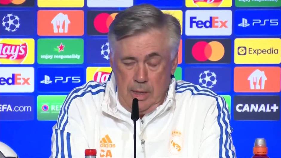 Ancelotti: "La preocupación se combate con la cara de los jugadores"