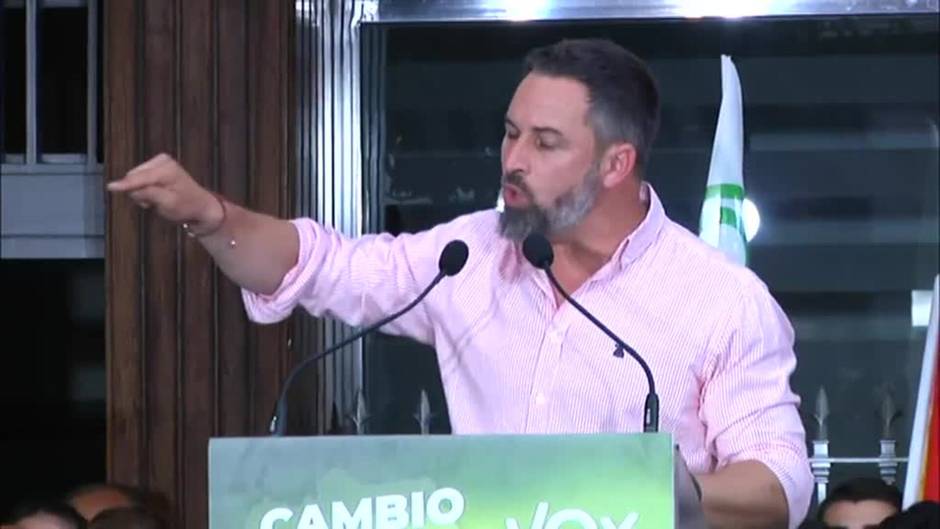 Abascal dice que Andalucía es "el laboratorio de pruebas para la gran coalición"