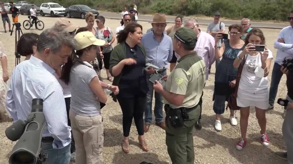 Crespo destaca la aportación de los drones a las labores de protección y conservación ambiental